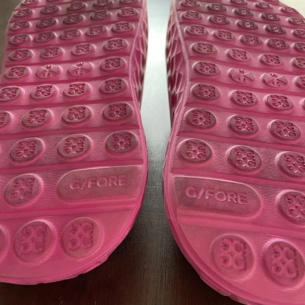 GFore G Fore GSlide‎ Street Shoe - Pink - Men 10/Women 12 Golf Slides Sandals